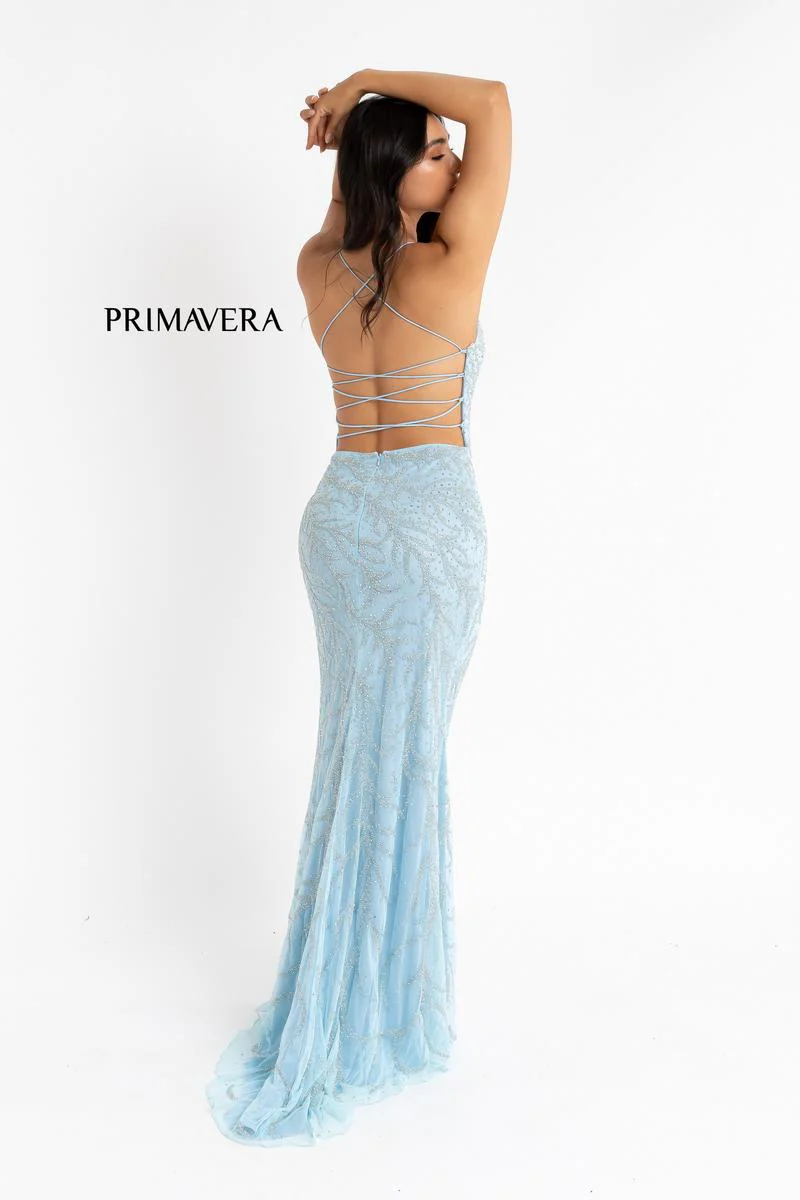 Primavera Couture Long Dress 3636 - Image 8