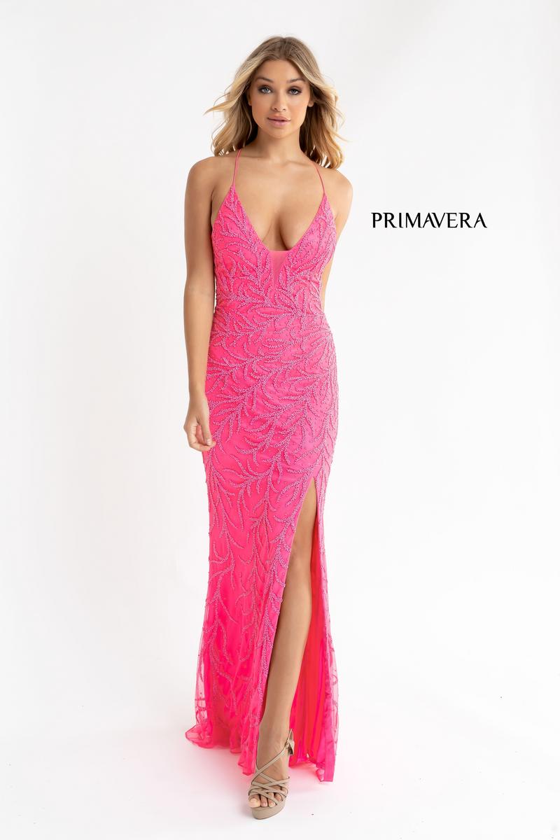 Primavera Couture Long Dress 3636 - Image 9