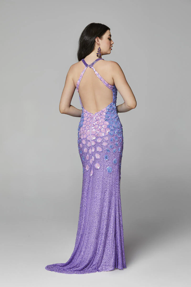 Primavera Couture Long Dress 3642 - Image 2