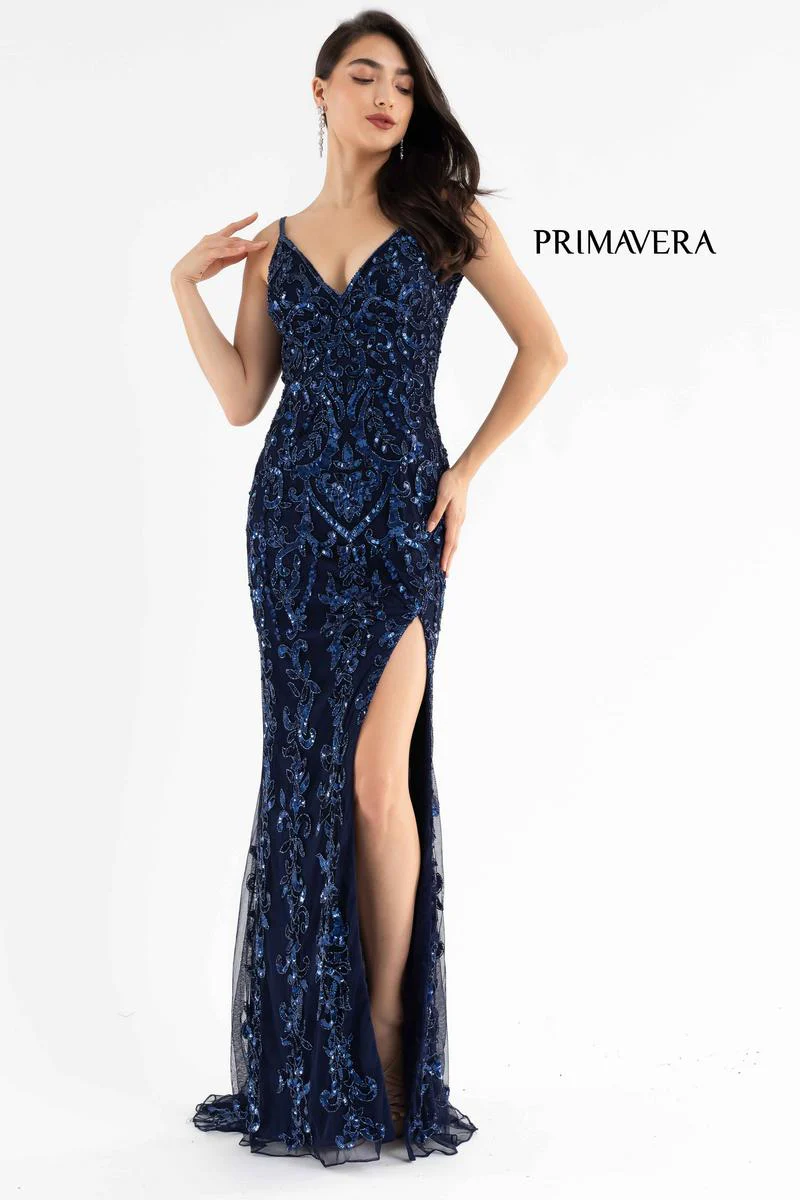Primavera Couture Long Dress 3749 - Image 3