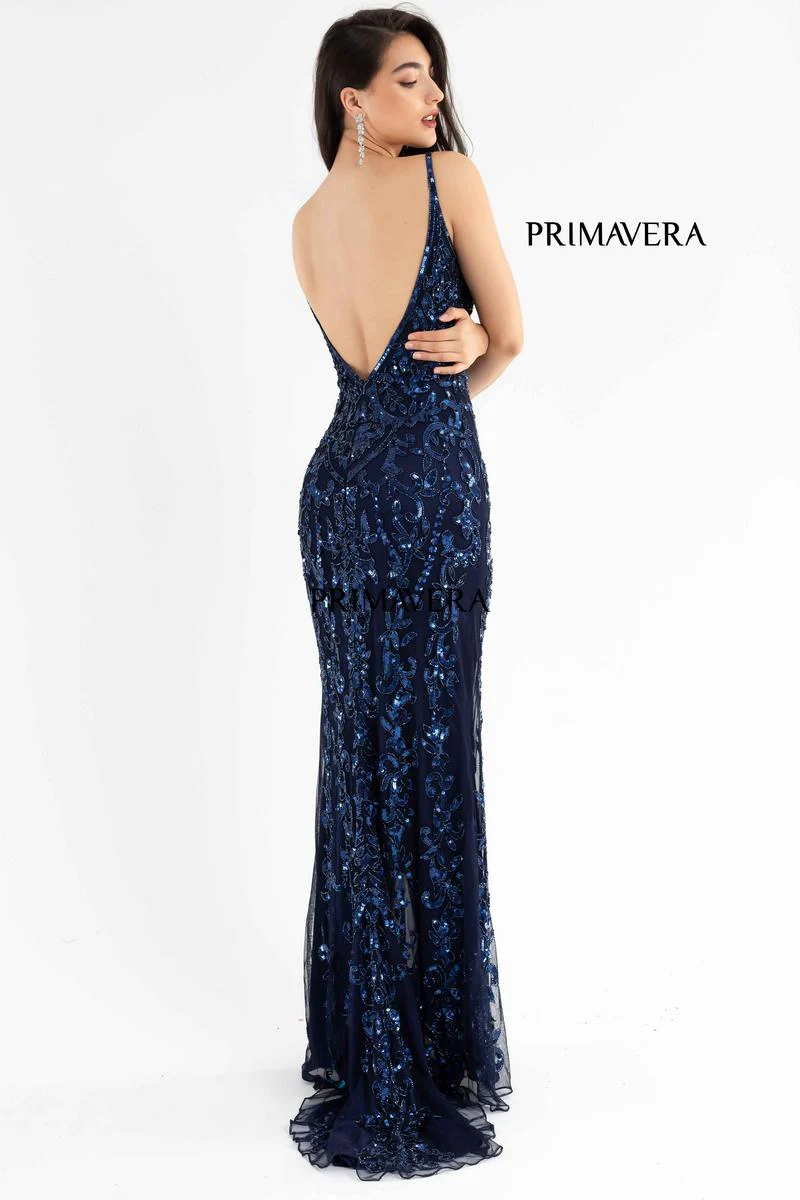 Primavera Couture Long Dress 3749 - Image 4