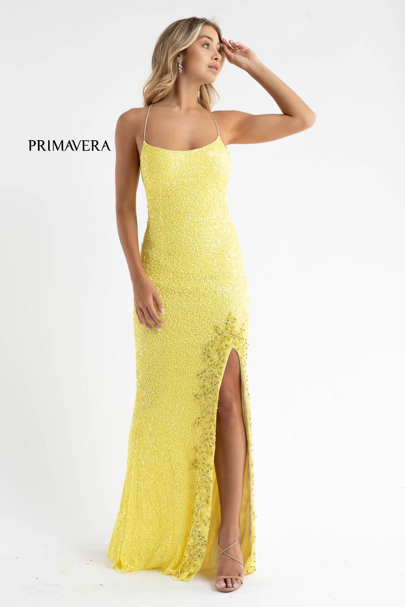 Primavera Couture Long Dress 3758 - Image 5