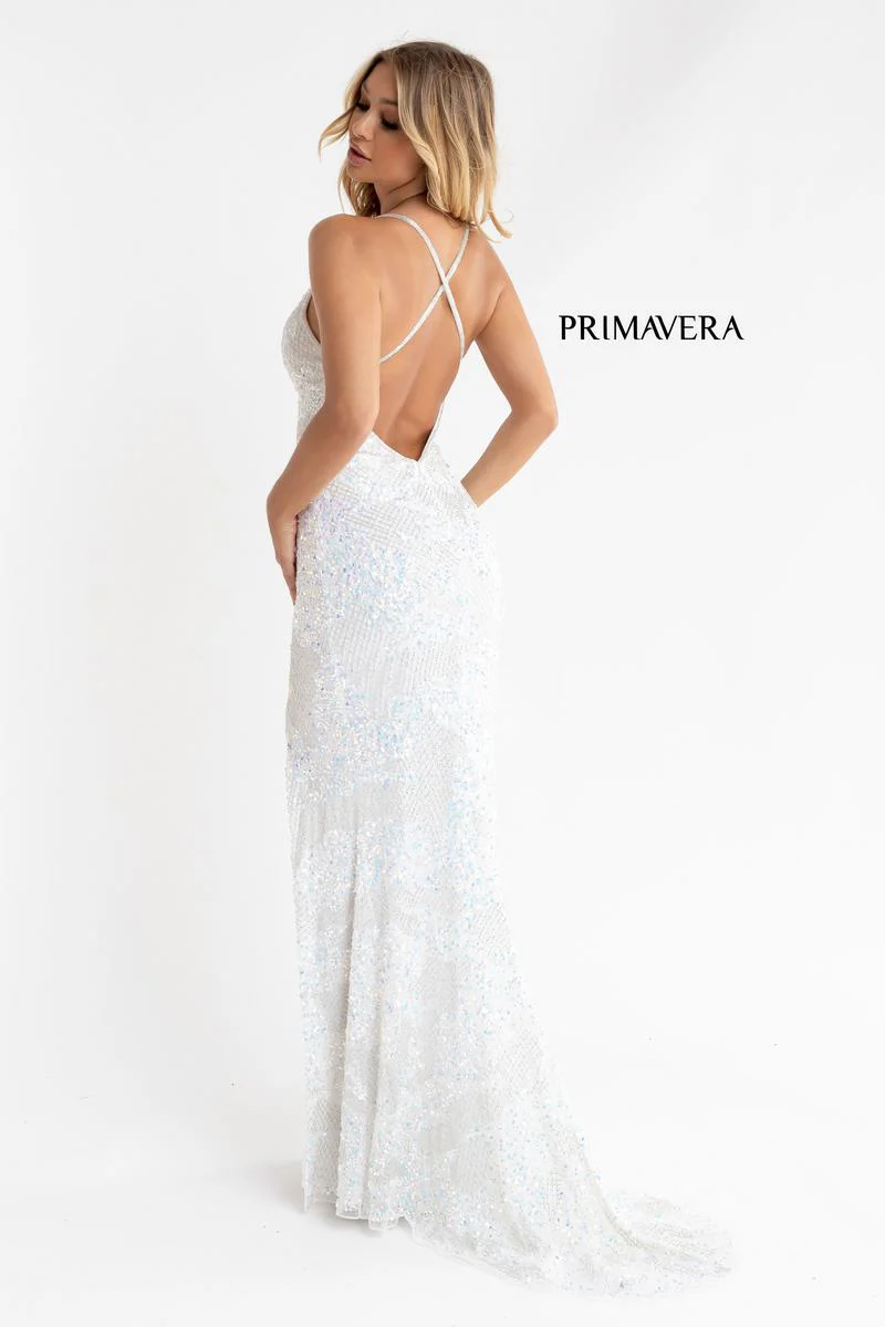 Primavera Couture Long Dress 3760 - Image 3