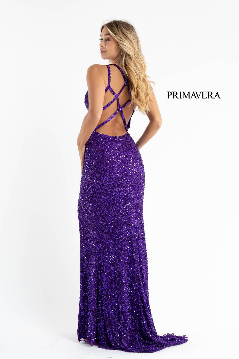 Primavera Couture Long Dress 3768 - Image 4