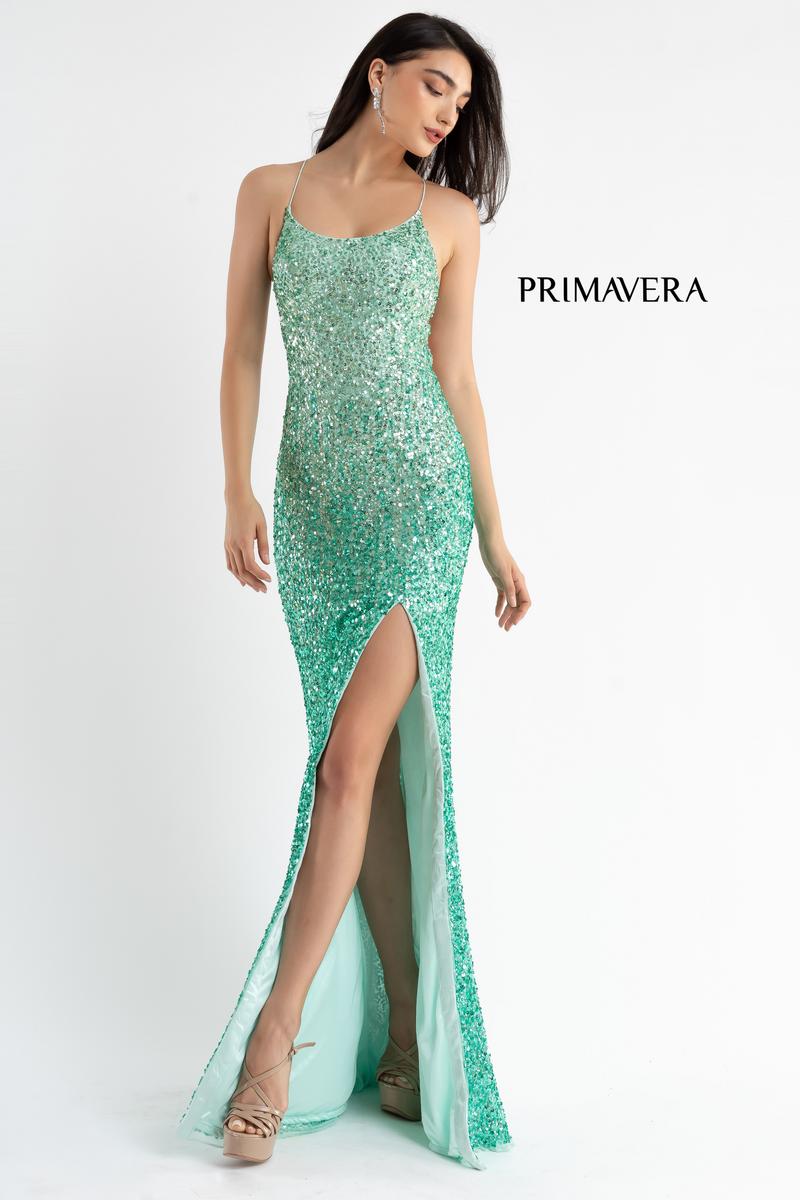 Primavera Couture Long Dress 3769 - Image 3