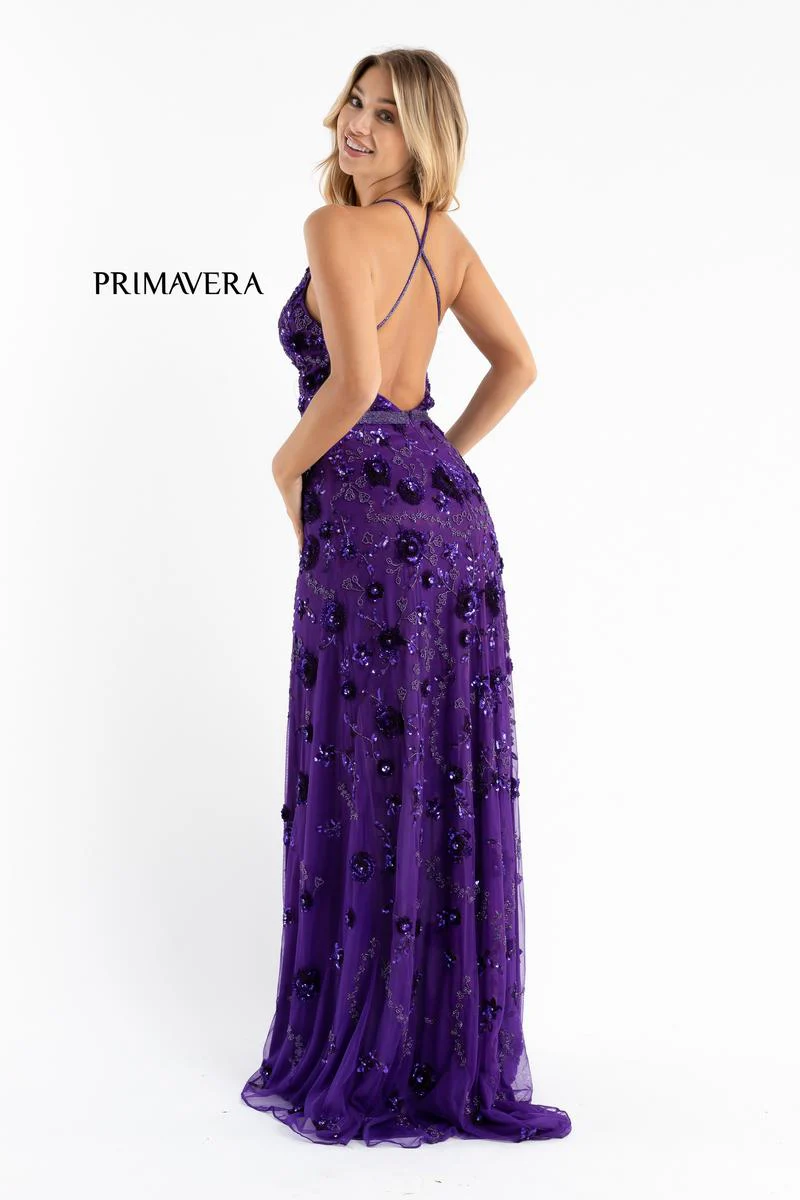 Primavera Couture Long Dress 3772 - Image 4
