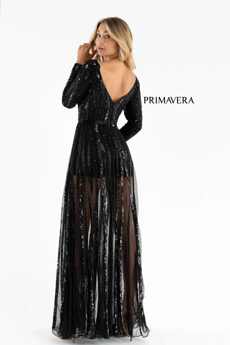 Primavera Couture Long Dress 3777 - Image 2