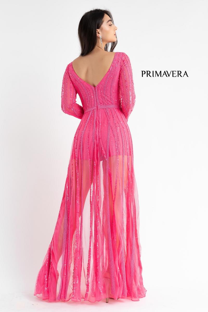 Primavera Couture Long Dress 3777 - Image 4