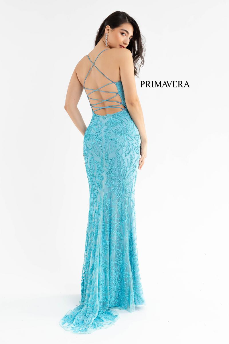 Primavera Couture Long Dress 3786 - Image 4