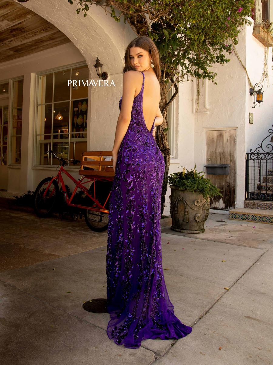 Primavera Couture Long Dress 3913 - Image 10