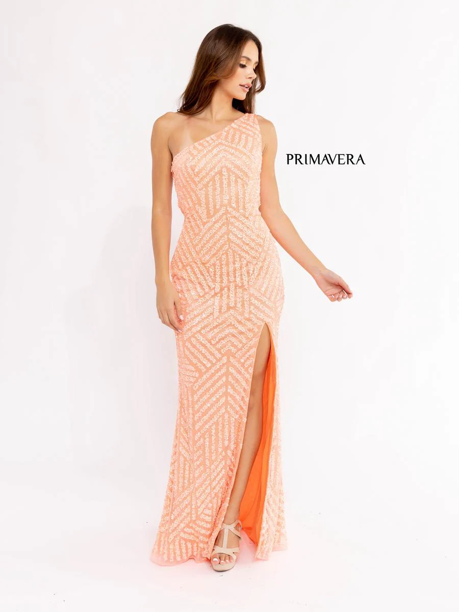 Primavera Couture Long Dress 3951 - Image 7