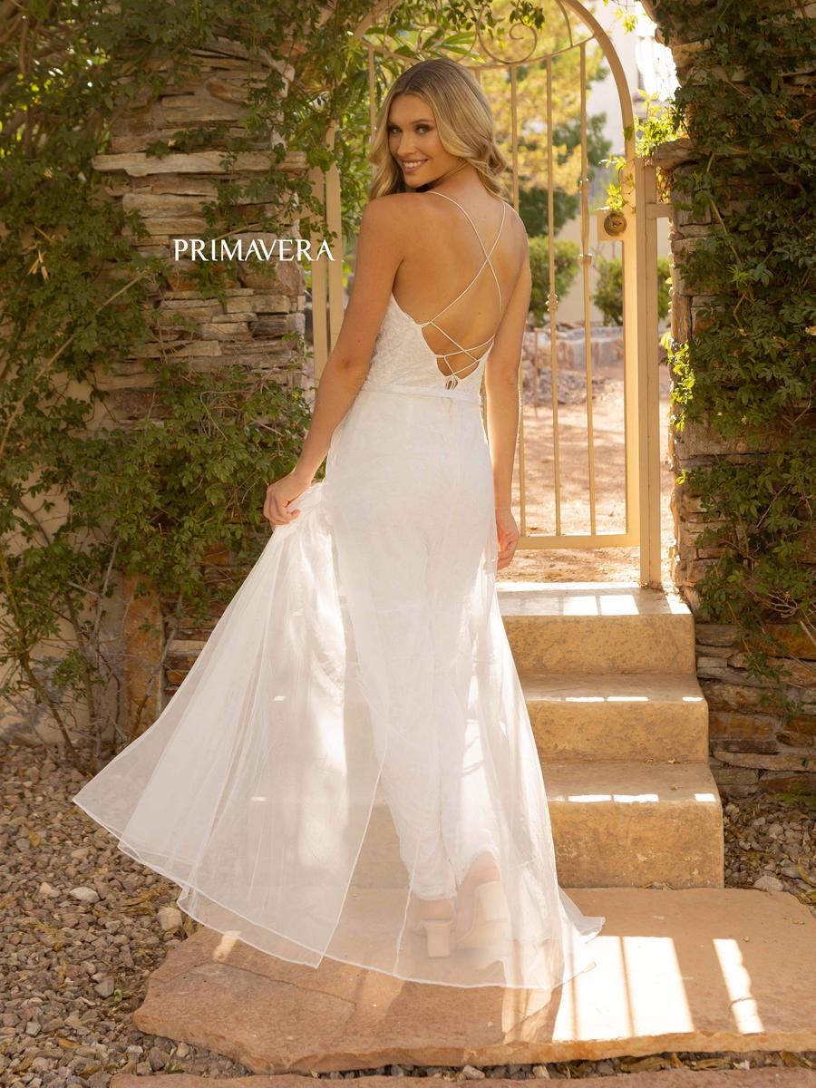 Primavera Couture Long Dress 3973 - Image 2