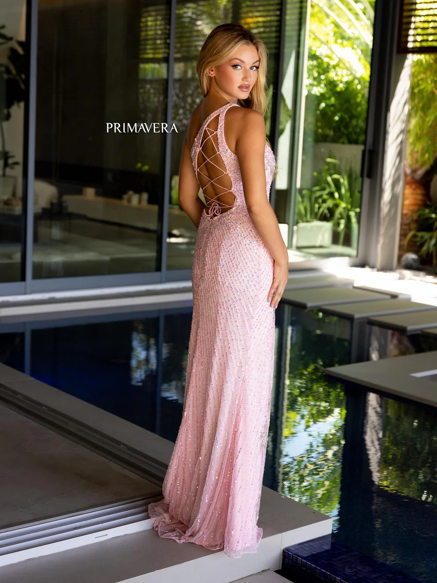 Primavera Couture Long Dress 4120 - Image 2