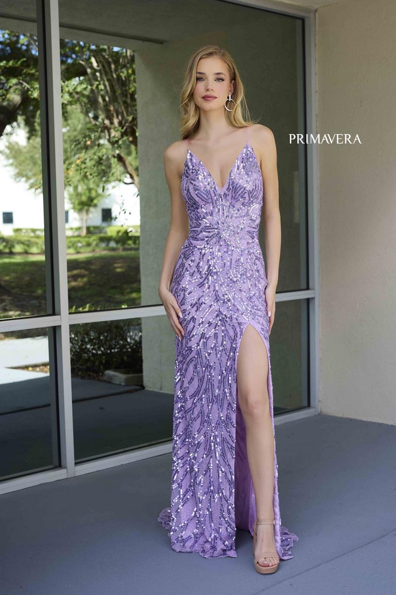 Primavera Couture Long Dress 4121 - Image 18