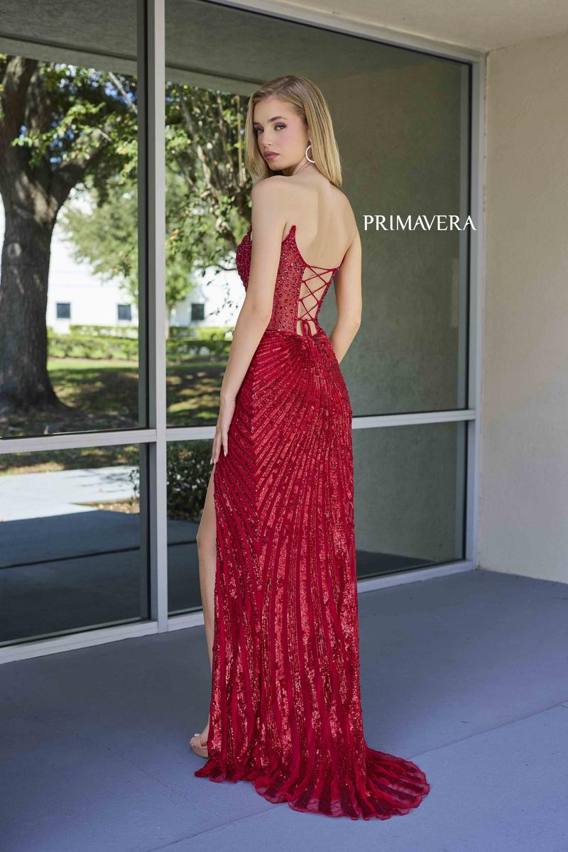 Primavera Couture Long Dress 4304 - Image 6