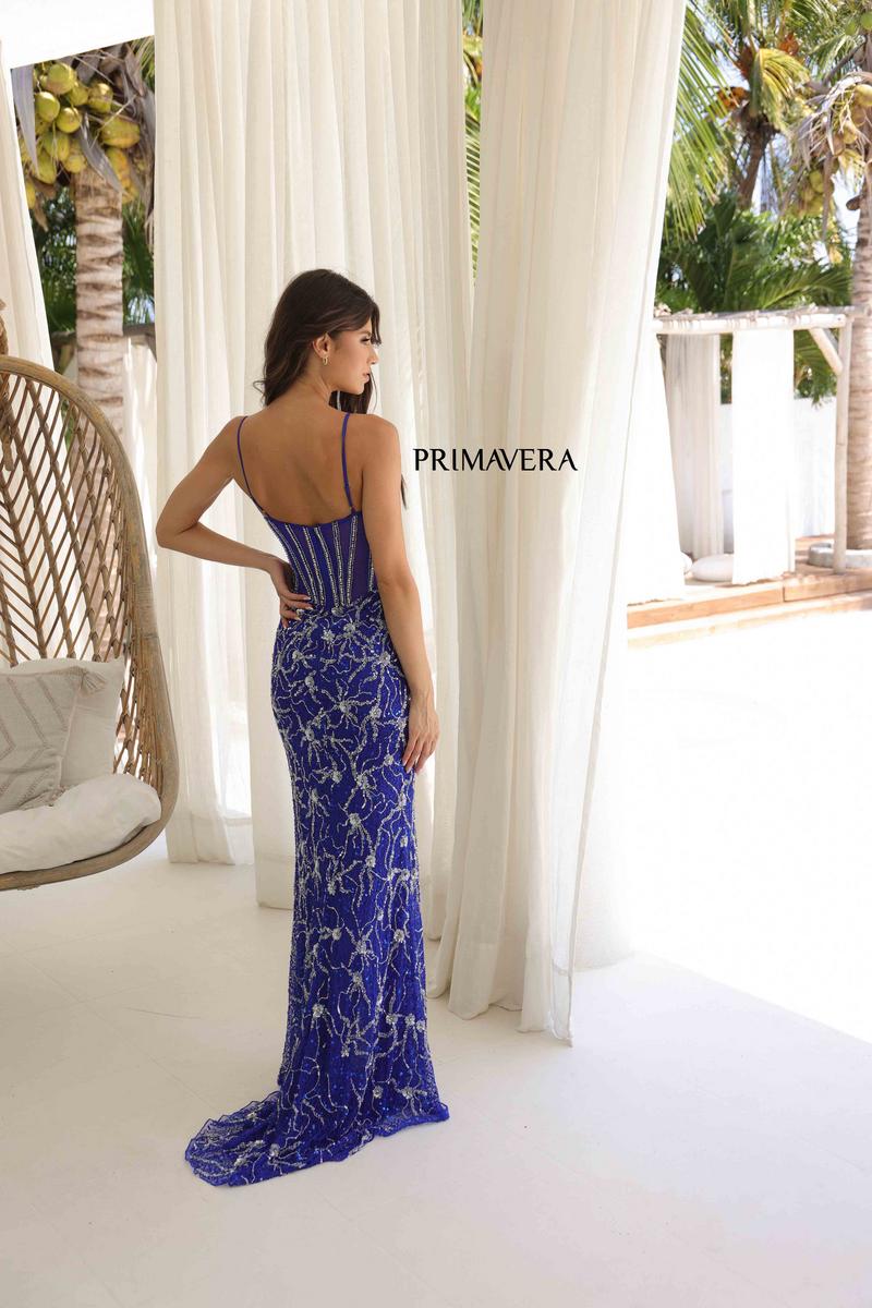 Primavera Couture Long Dress 4307 - Image 4