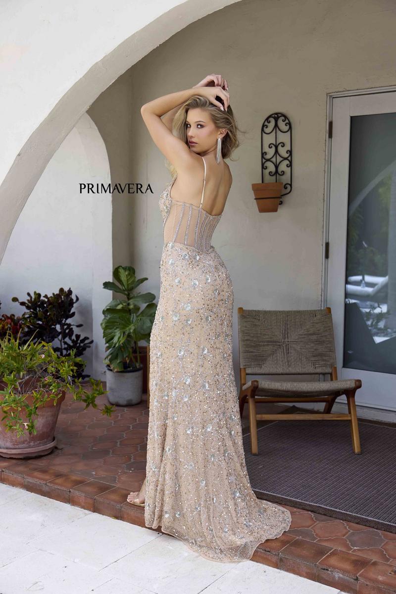 Primavera Couture Long Dress 4307 - Image 6