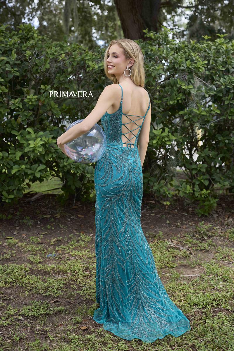 Primavera Couture Long Dress 4310 - Image 2
