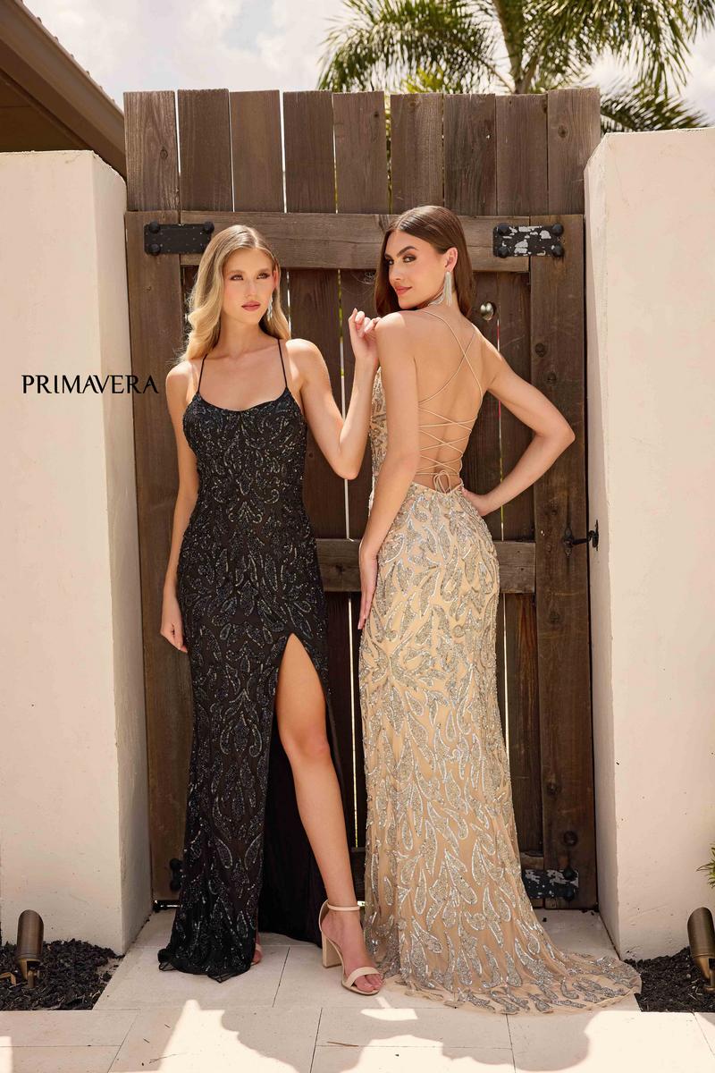 Primavera Couture Long Dress 4312 - Image 9