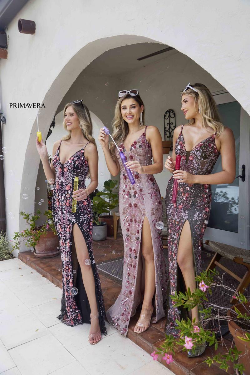 Primavera Couture Long Dress 4313 - Image 14