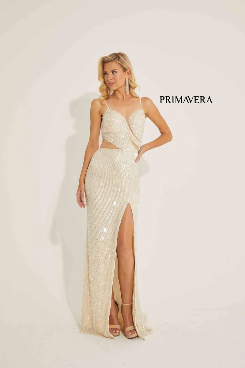Primavera Couture Long Dress 4327 - Image 5