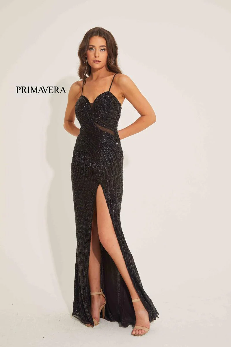 Primavera Couture Long Dress 4327 - Image 7