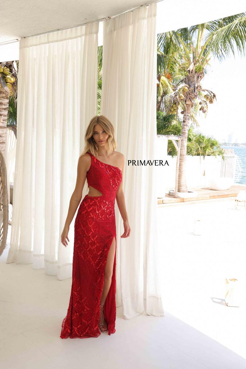 Primavera Couture Long Dress 4329 - Image 10