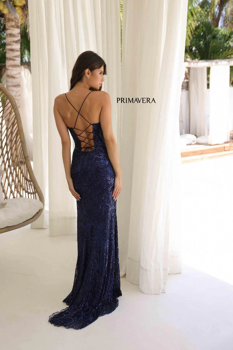 Primavera Couture Long Dress 4365 - Image 8