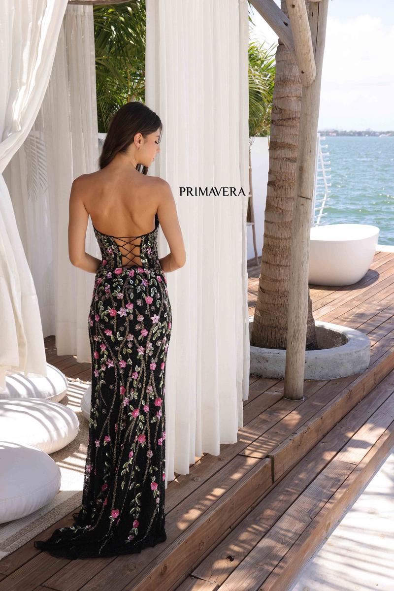 Primavera Couture Long Dress 4380 - Image 4