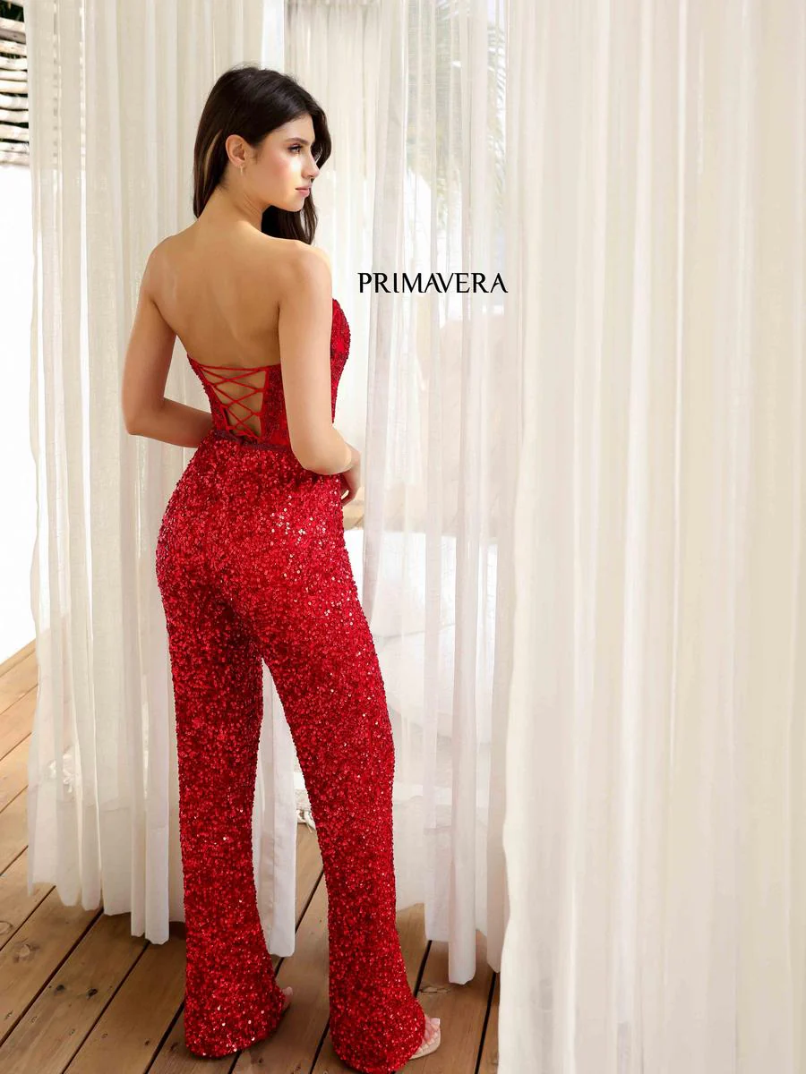 Primavera Couture Long Dress 4383 - Image 2