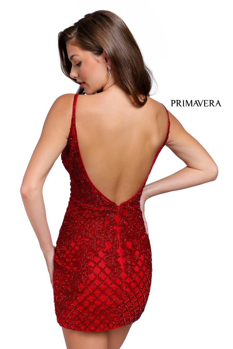Primavera Couture Short Dress 3815 - Image 6