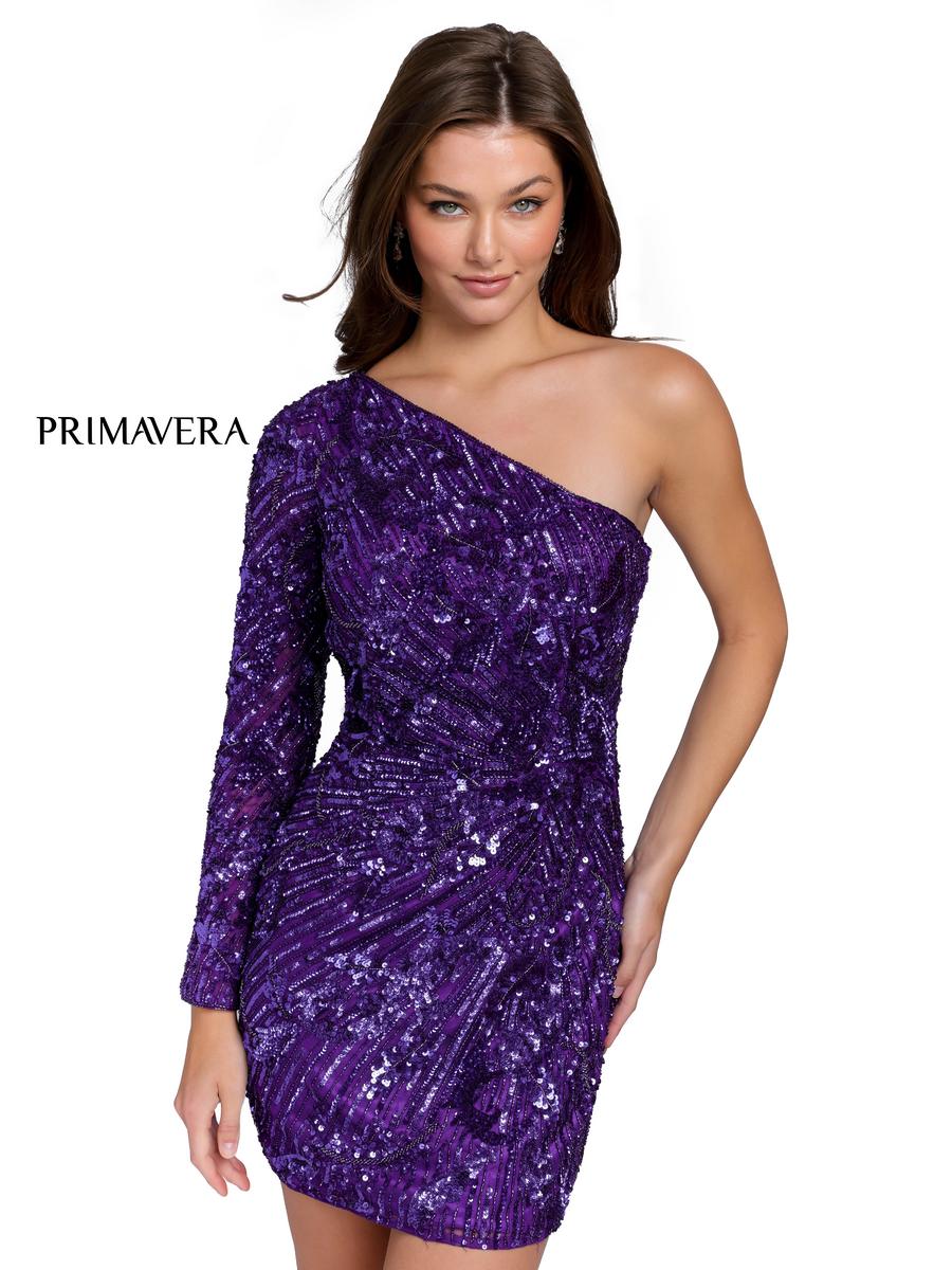 Primavera Couture Short Dress 3839 - Image 5