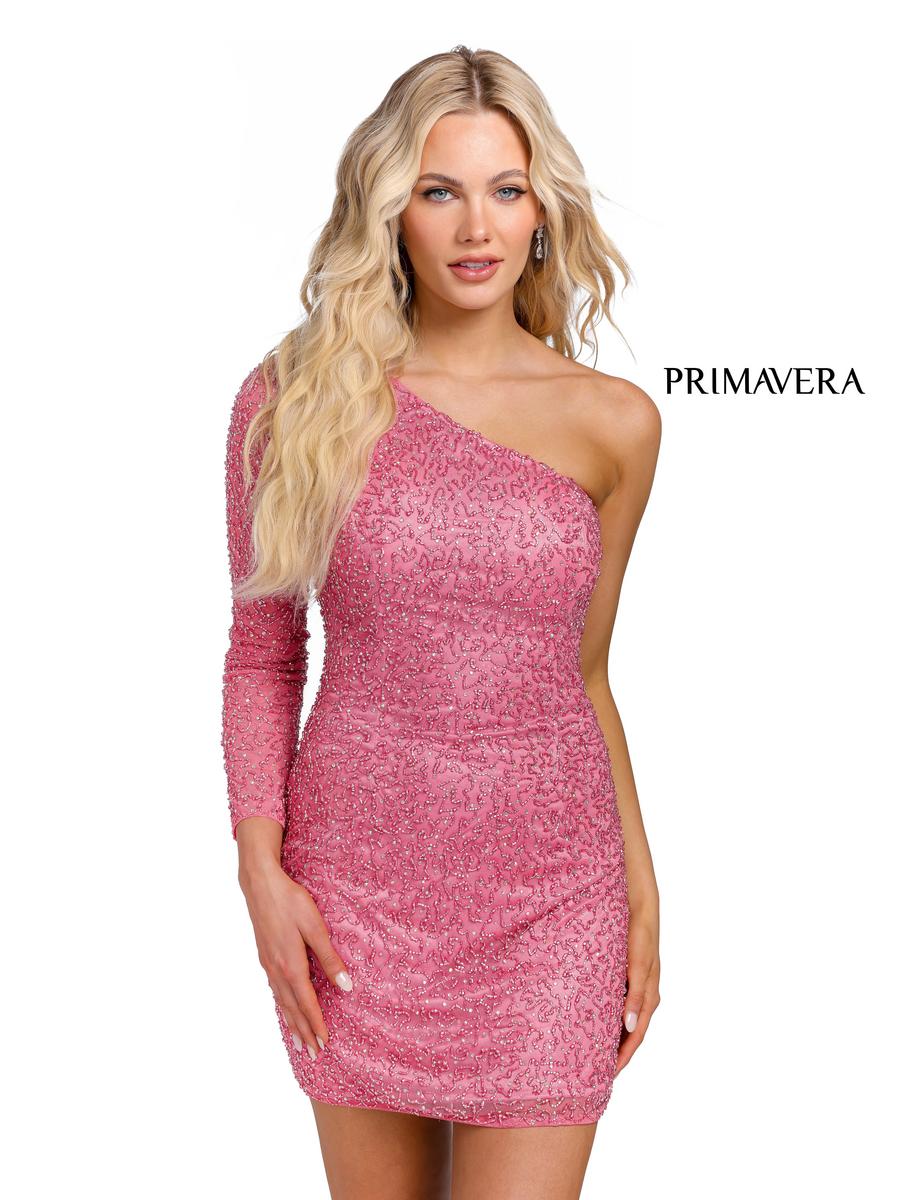 Primavera Couture Short Dress 3849 - Image 5