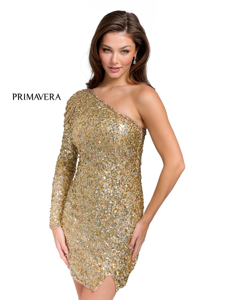 Primavera Couture Short Dress 3853 - Image 3