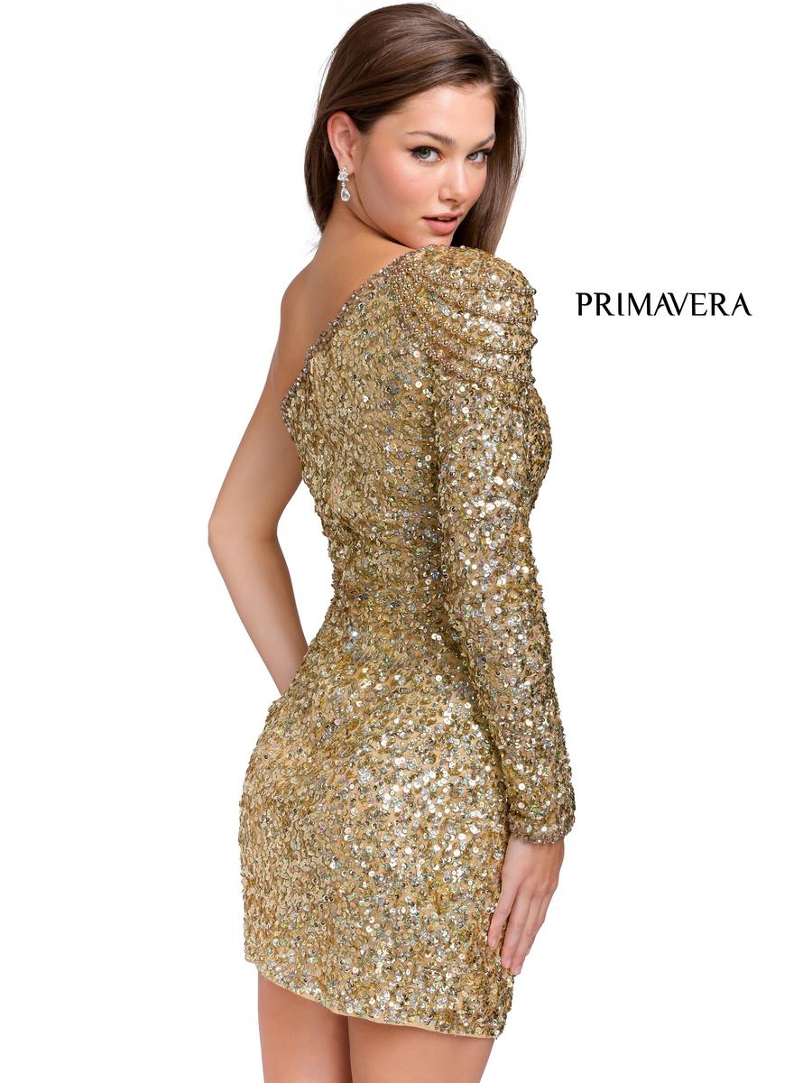 Primavera Couture Short Dress 3853 - Image 4