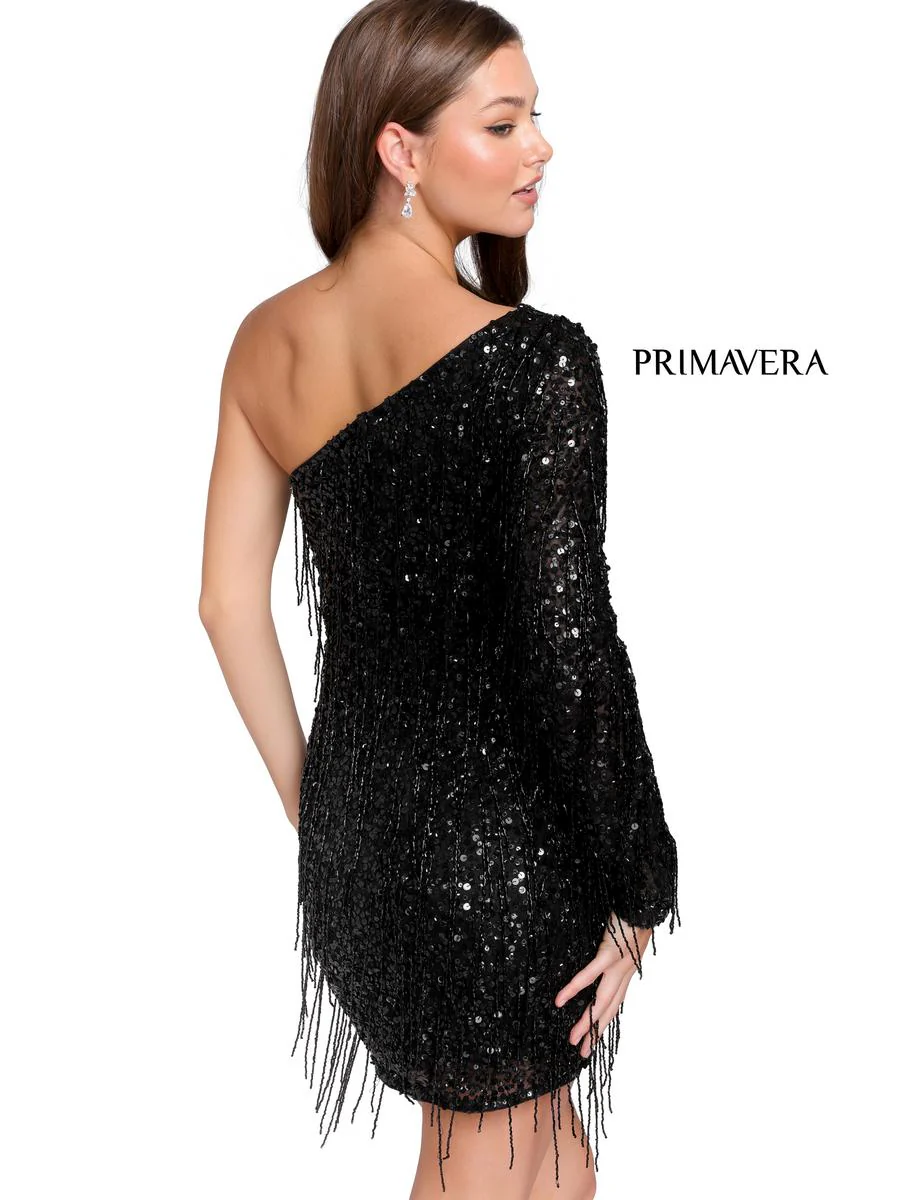 Primavera Couture Short Dress 3858 - Image 6