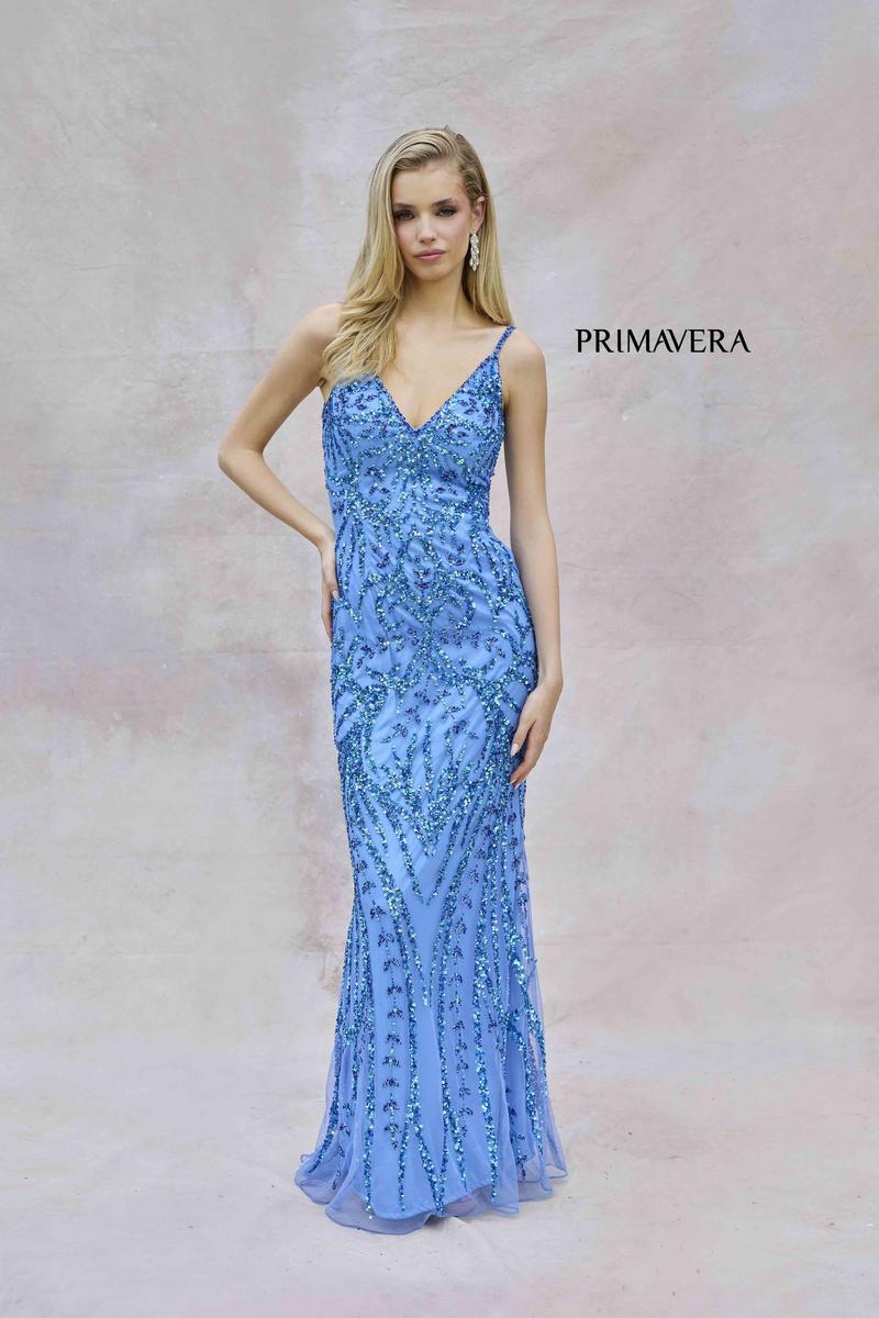 Primavera Couture Long Dress 3793 - Image 14
