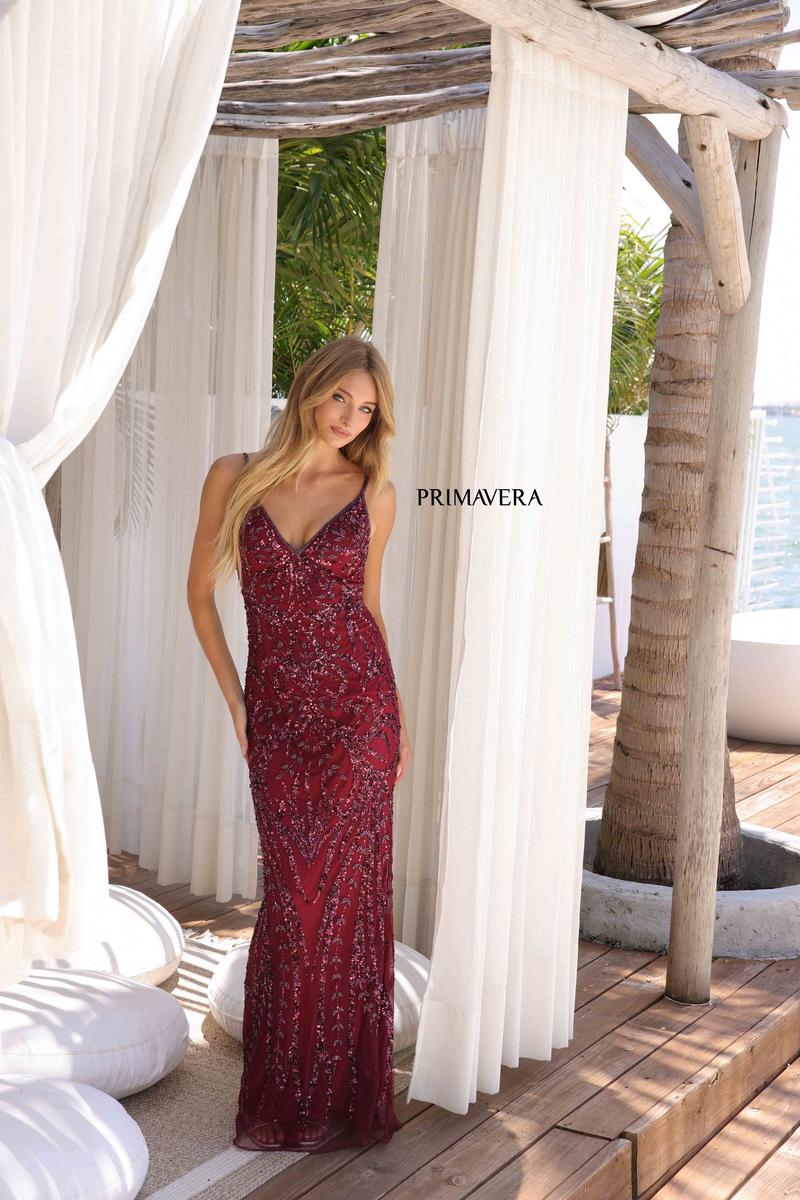 Primavera Couture Long Dress 3793 - Image 25