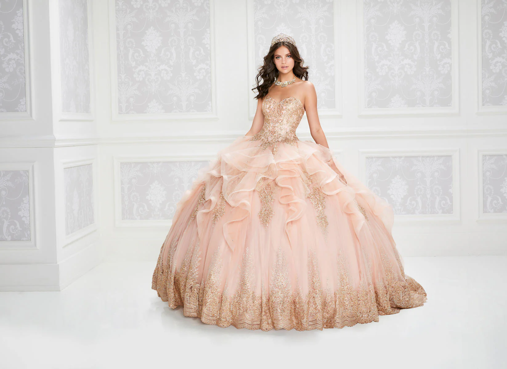 Princesa by Ariana Vara Dress PR12011 - Image 3
