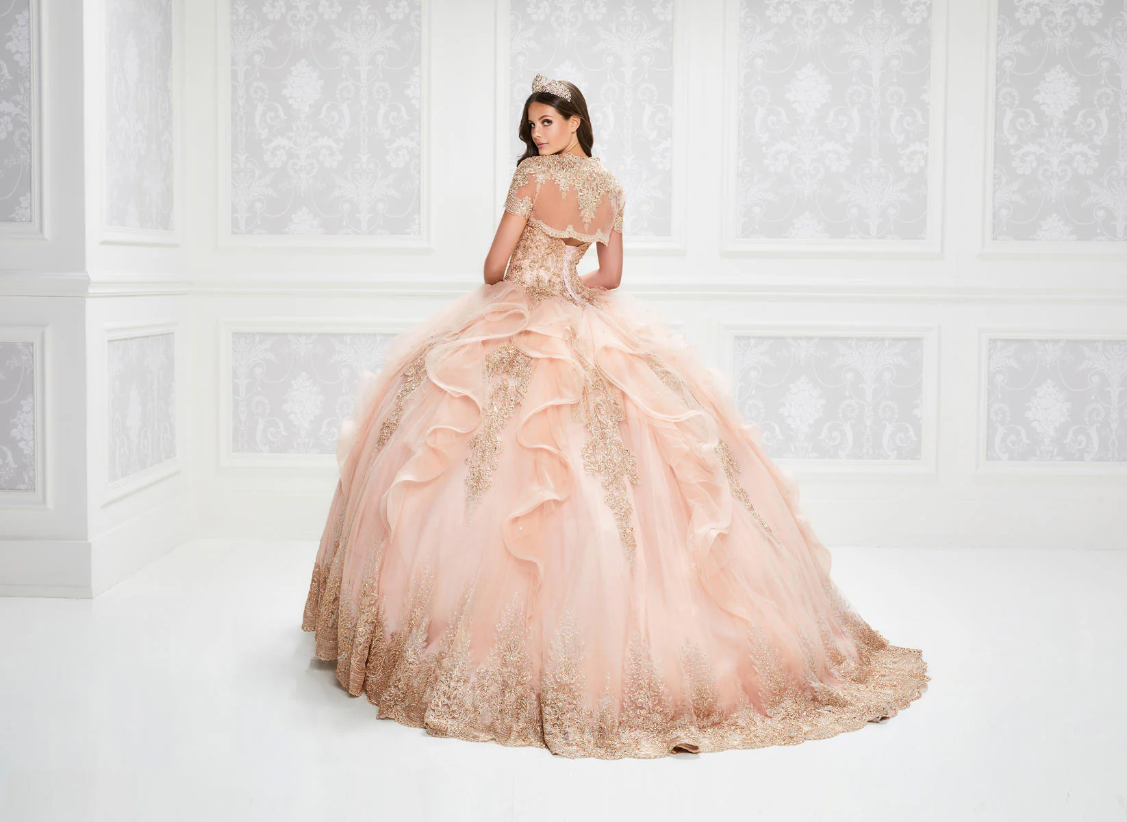 Princesa by Ariana Vara Dress PR12011 - Image 4