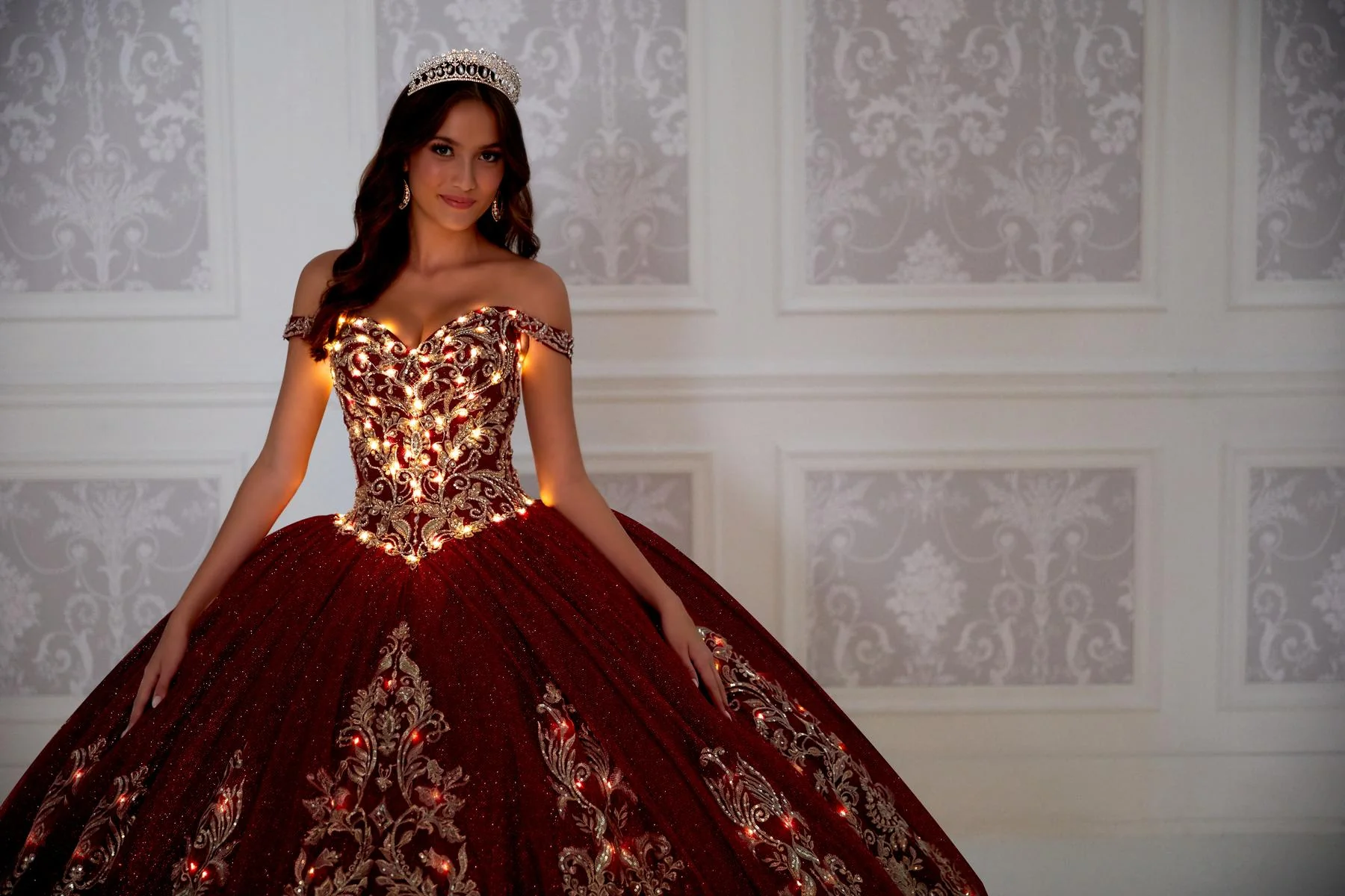 Princesa by Ariana Vara Dress PR12264 - Image 10