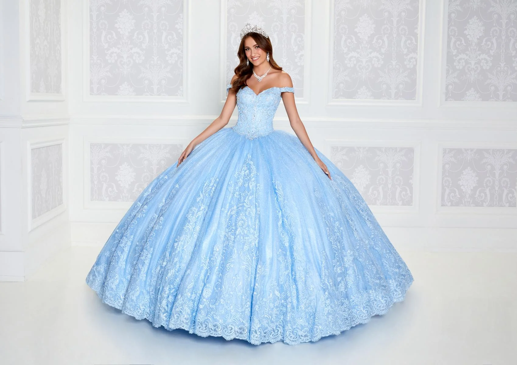 Princesa by Ariana Vara Dress PR12264 - Image 11