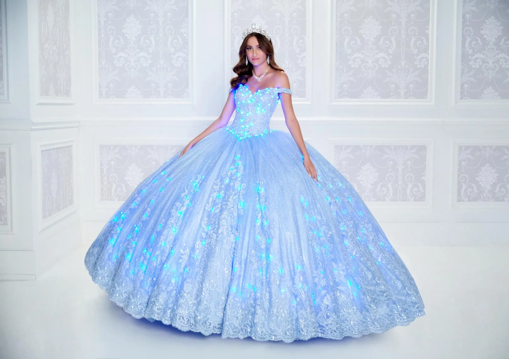 Princesa by Ariana Vara Dress PR12264 - Image 12