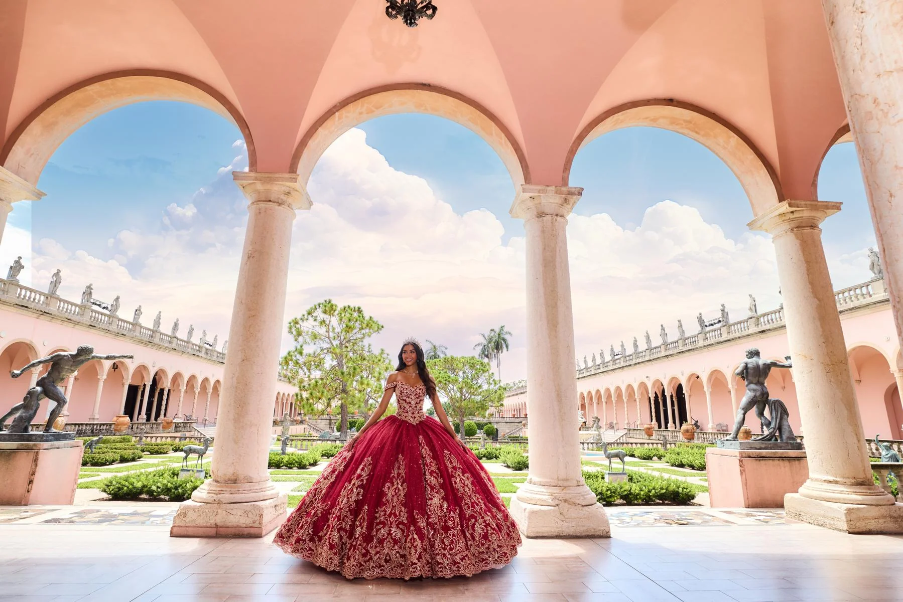 Princesa by Ariana Vara Dress PR12264 - Image 13