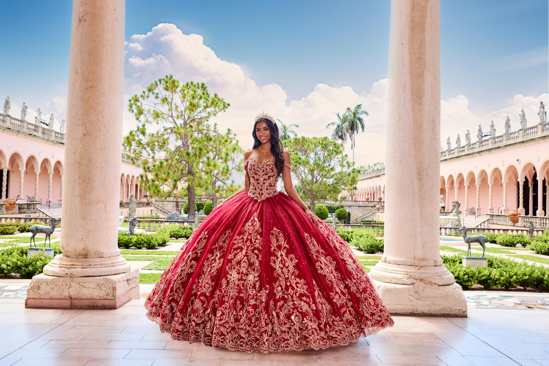 Princesa by Ariana Vara Dress PR12264 - Image 14