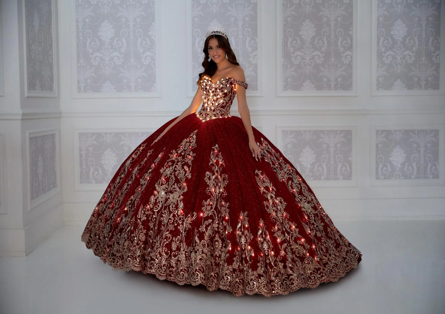 Princesa by Ariana Vara Dress PR12264 - Image 6