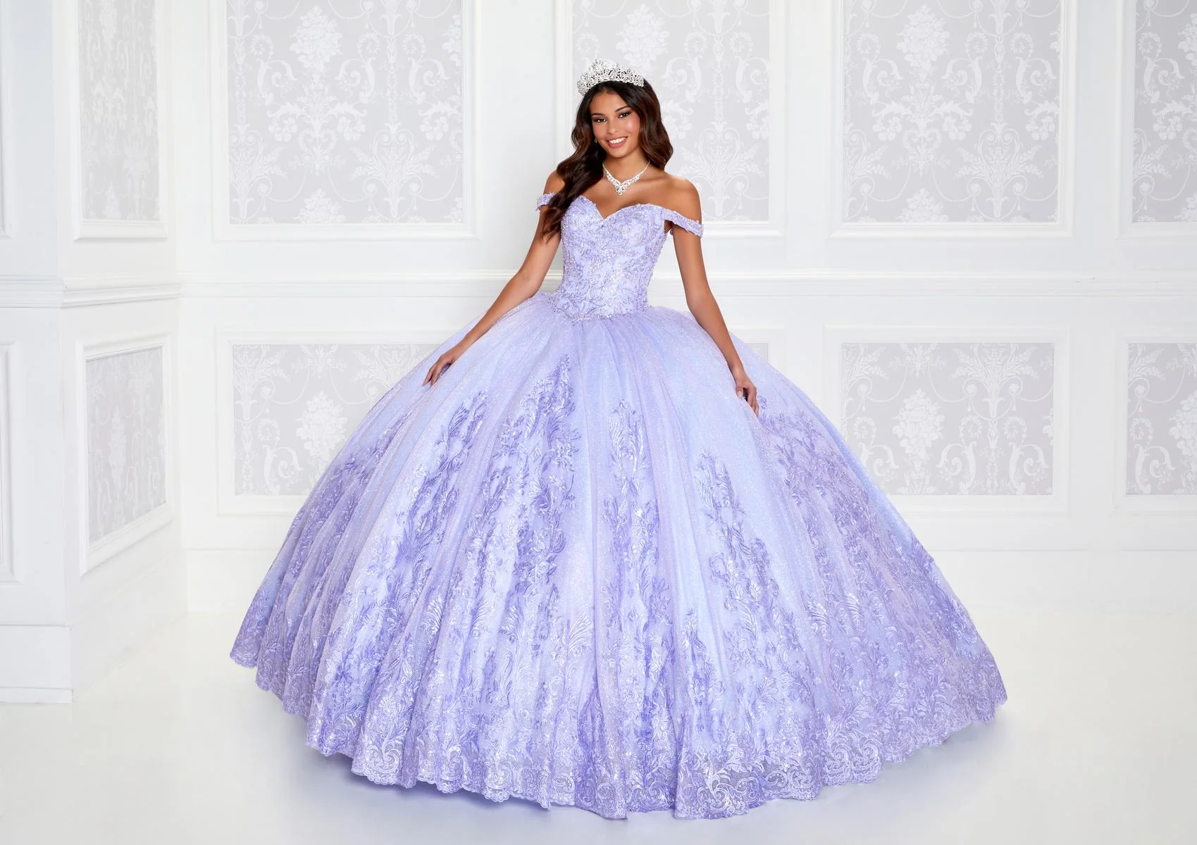 Princesa by Ariana Vara Dress PR12264 - Image 8