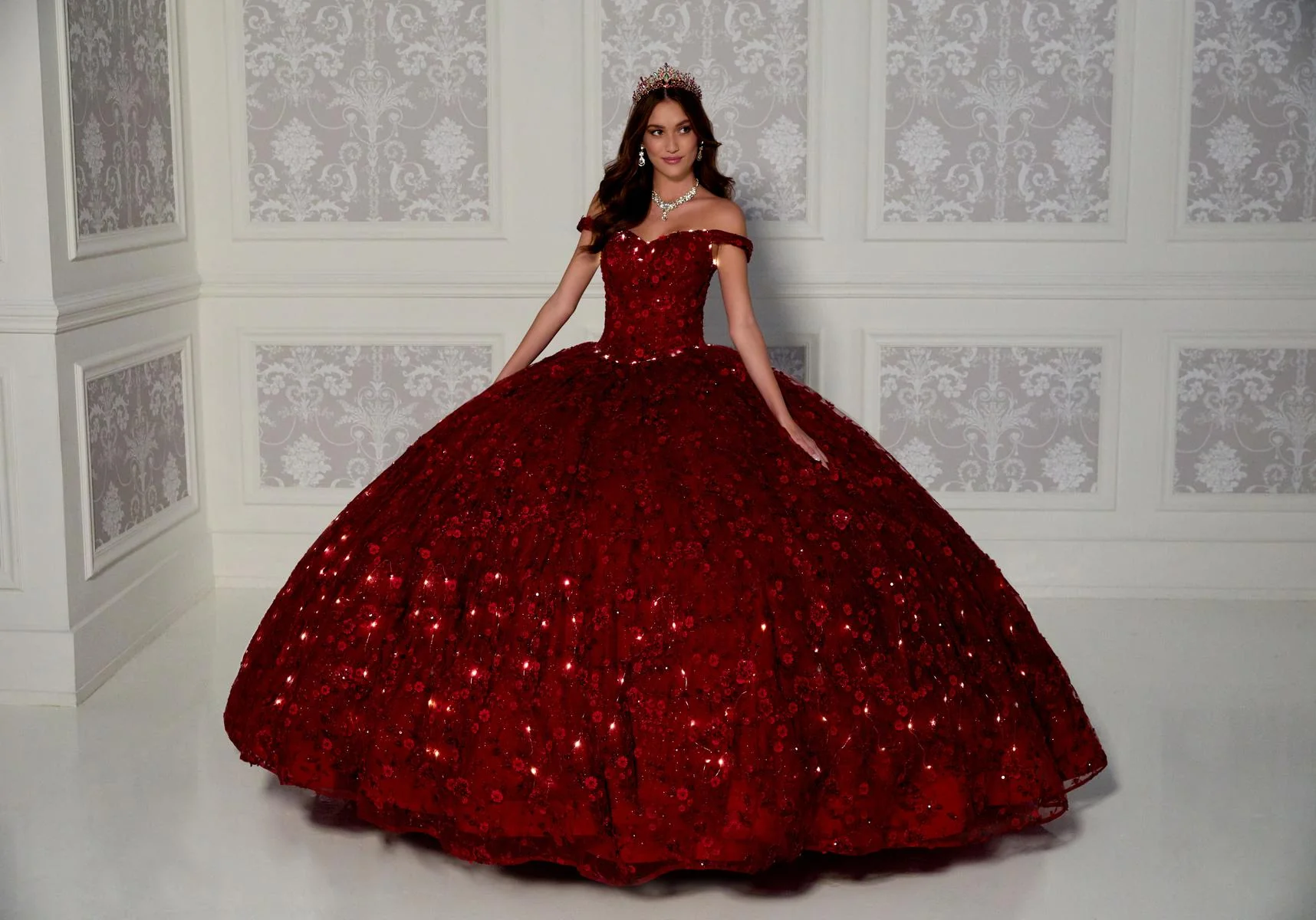 Princesa by Ariana Vara Dress PR12266 - Image 4
