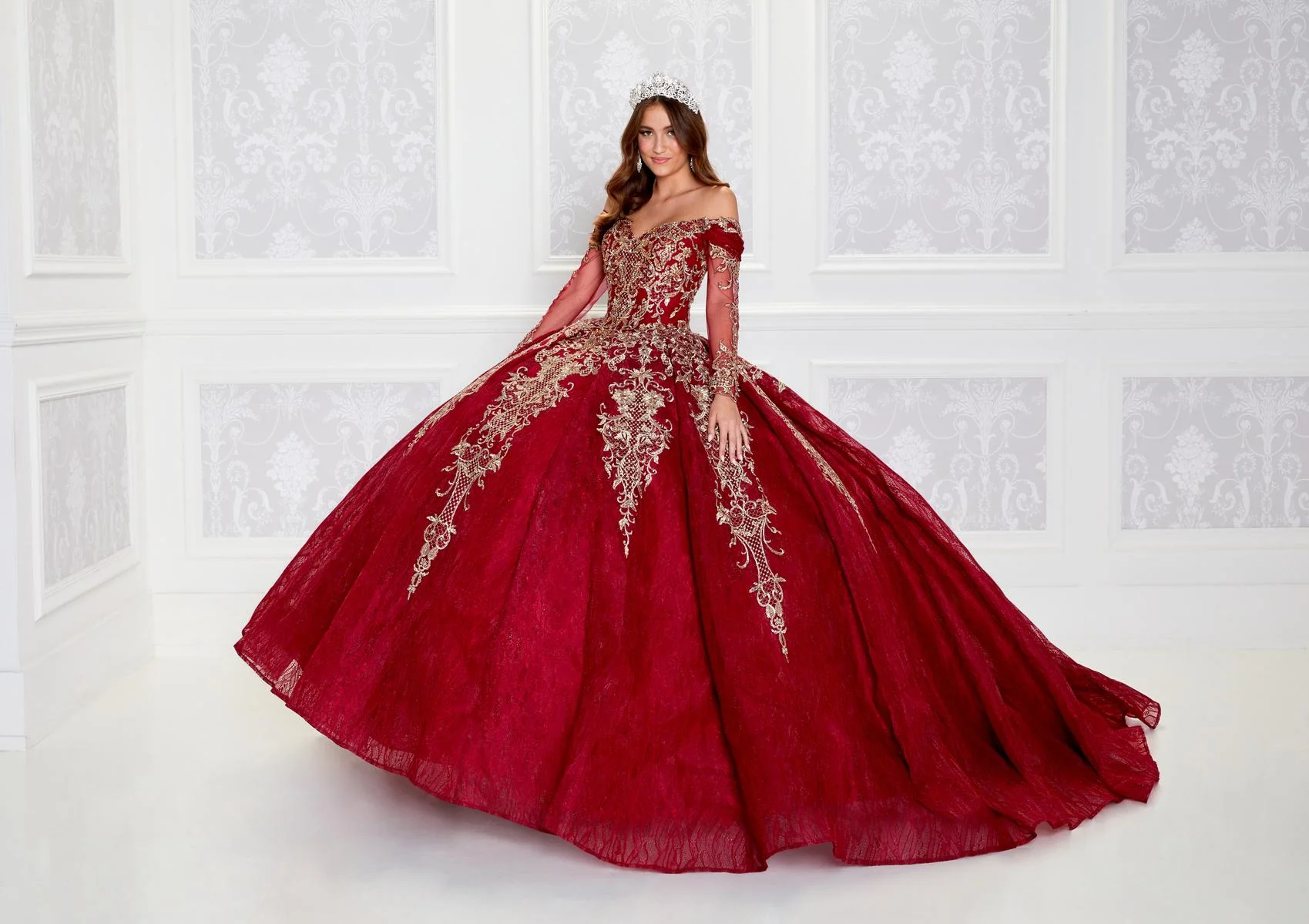 Princesa by Ariana Vara Dress PR12267 - Image 5