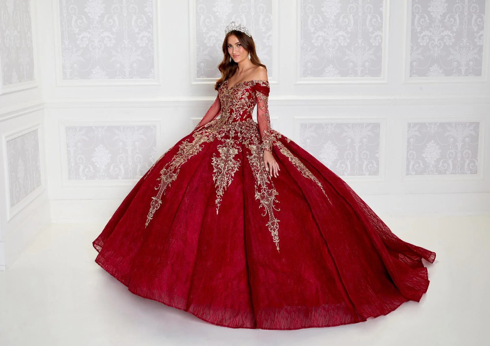 Princesa by Ariana Vara Dress PR12267 - Image 6